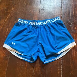 Royal blue gym shorts! So cute